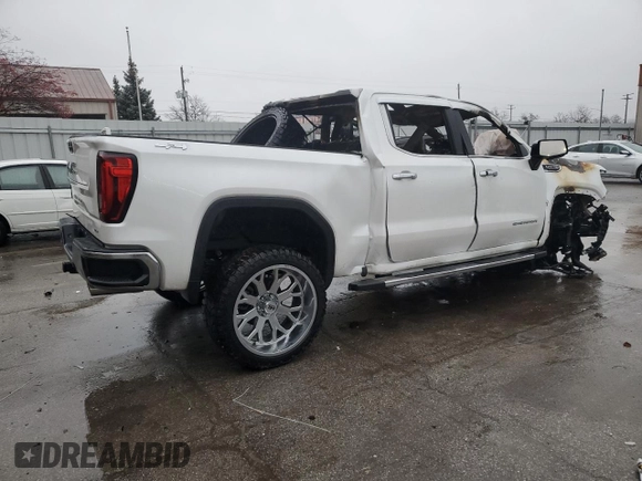 2022 GMC Sierra 1500 SLT z VIN 3GTU9DED0NG194834, wystawiony jako Copart lot #84756074 z przebiegiem Nie podano mil oraz Nie do naprawy • Non repairable. Historia ofert i sprzedaży dostępna na DreamBid. Obrazek 3.