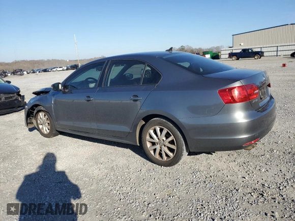2012 Volkswagen Jetta Sedan SE w/Convenience with VIN 3VWDX7AJ3CM409072, listed as a Copart auction lot 43745455 with 135,678 mi miles and Salvage Title. Bid and sale history available at carsss.com. Image 2.