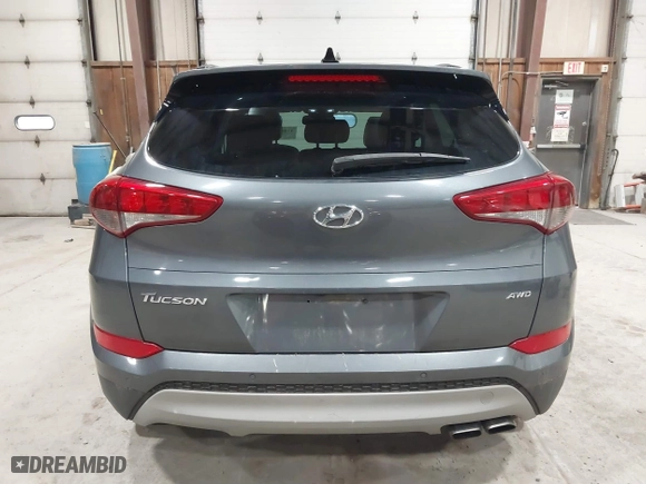 2018 Hyundai Tucson Value with VIN KM8J3CA22JU688957, listed as a IAAI auction lot 41868195 with 117,256 mi miles. Bid and sale history available at carsss.com. Image 16.