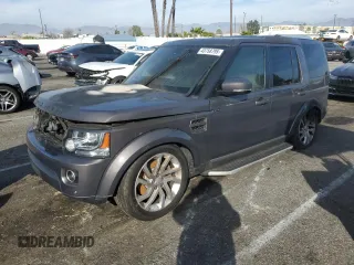 2016 Land Rover LR4 HSE with VIN SALAG2V63GA824189, listed as a Copart auction lot 43758795 with Not provided miles and Salvage title. Bid and sale history available at DreamBid. Image 1.
