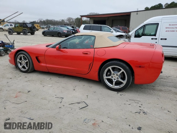 2001 Chevrolet Corvette with VIN 1G1YY32G515105766, listed as a Copart auction lot 48516205 with 118,313 mi miles and Salvage Title. Bid and sale history available at carsss.com. Image 2.