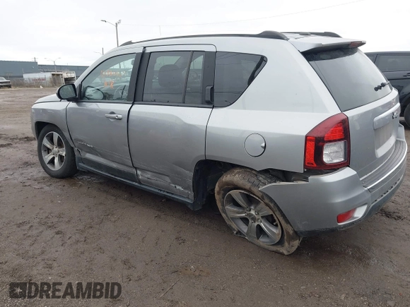 2016 Jeep Compass High Altitude Edition with VIN 1C4NJCEA2GD718173, listed as a IAAI auction lot 40930567 with 58,048 mi miles. Bid and sale history available at carsss.com. Image 3.