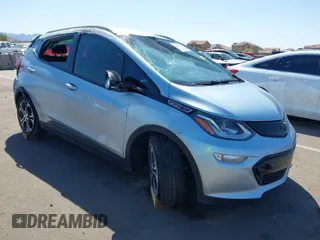 2017 Chevrolet Bolt EV Premier with VIN 1G1FX6S01H4137838, listed as a IAAI auction lot 41831150 with 81,639 mi miles. Bid and sale history available at carsss.com. Image 1.