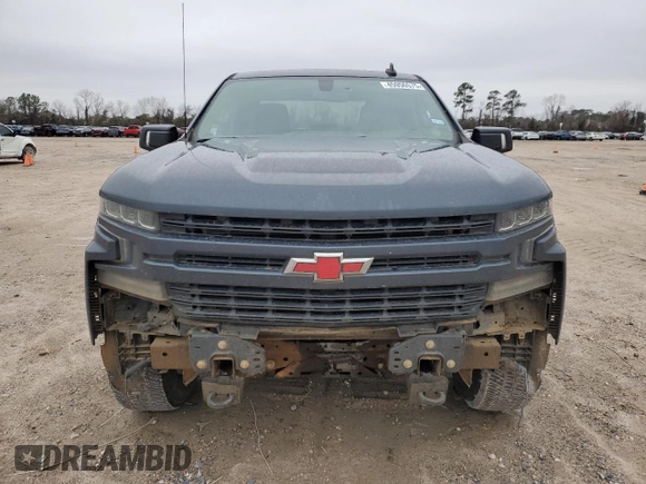 2019 Chevrolet Silverado 1500 RST with VIN 1GCRWDED1KZ326901, listed as a Copart auction lot 45956575 with 160,390 mi miles and Clean Title. Bid and sale history available at carsss.com. Image 5.
