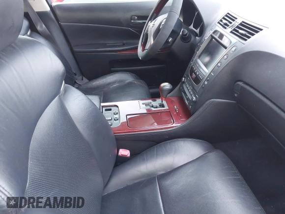 2008 Lexus GS 350 with VIN JTHBE96S780038598, listed as a IAAI auction lot 41906932 with 194,100 mi miles. Bid and sale history available at carsss.com. Image 5.