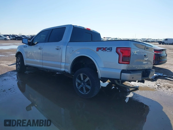 2017 Ford F-150 XL with VIN 1FTEW1EG8HKD16021, listed as a IAAI auction lot 41751766 with 1 mi miles. Bid and sale history available at carsss.com. Image 3.
