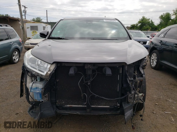 2017 Toyota Highlander XLE с VIN 5TDJZRFH0HS468444, выставлен на аукционе Copart как лот 60288025 с пробегом 147 785 миль миль и Списание • Salvage title. История ставок и продаж доступна на DreamBid. Изображение 5.