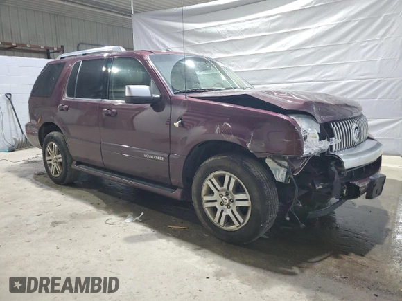 2008 Mercury Mountaineer Premier z VIN 4M2EU48838UJ18165, wystawiony jako Copart lot #48849065 z przebiegiem 135 813 mil mil oraz Szkoda całkowita • Salvage title. Historia ofert i sprzedaży dostępna na DreamBid. Obrazek 4.