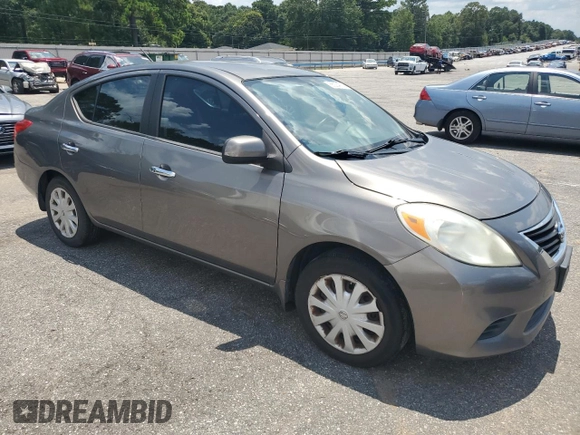 2012 Nissan Versa S with VIN 3N1CN7AP3CL865123, listed as a Copart auction lot 66224705 with 175,130 mi miles and Clean title. Bid and sale history available at DreamBid. Image 4.