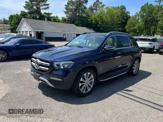 2021 Mercedes-Benz GLE 350 z VIN 4JGFB4JE5MA370989, wystawiony jako Copart lot #61494485 z przebiegiem 89 299 mil mil oraz Czysty tytuł • Clean title. Historia ofert i sprzedaży dostępna na DreamBid. Obrazek 1.