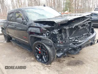 2015 GMC Sierra 1500 Denali with VIN 3GTU2WEC8FG297024, listed as a IAAI auction lot 41653424 with 195,080 mi miles. Bid and sale history available at carsss.com. Image 1.
