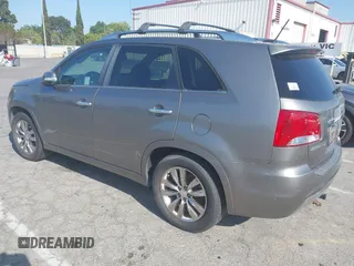 2012 Kia Sorento SX with VIN 5XYKW4A23CG241547, listed as a IAAI auction lot 41939973 with 135,986 mi miles. Bid and sale history available at carsss.com. Image 3.