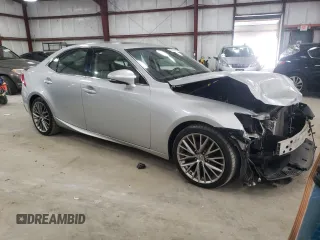 2014 Lexus IS 250 with VIN JTHCF1D29E5012959, listed as a Copart auction lot 62414835 with 57,845 mi miles and Salvage title. Bid and sale history available at DreamBid. Image 4.