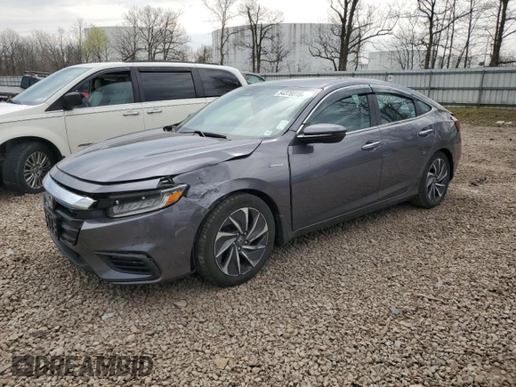 2019 Honda Insight Touring with VIN 19XZE4F94KE003290, listed as a Copart auction lot 54370315 with 111,101 mi miles and Salvage Title. Bid and sale history available at carsss.com. Image 1.