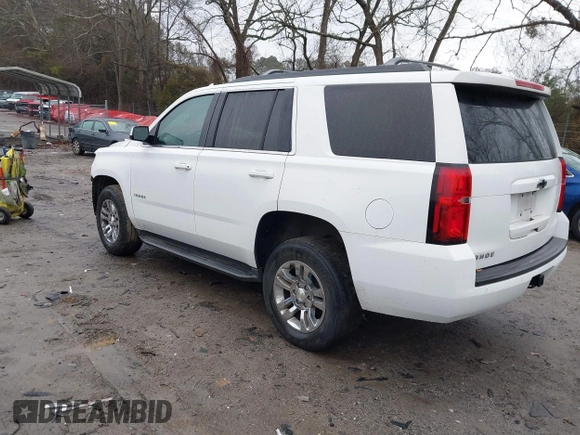 2017 Chevrolet Tahoe LS with VIN 1GNSCAKC3HR265961, listed as a IAAI auction lot 41426651 with 117,331 mi miles and . Bid and sale history available at DreamBid. Image 3.