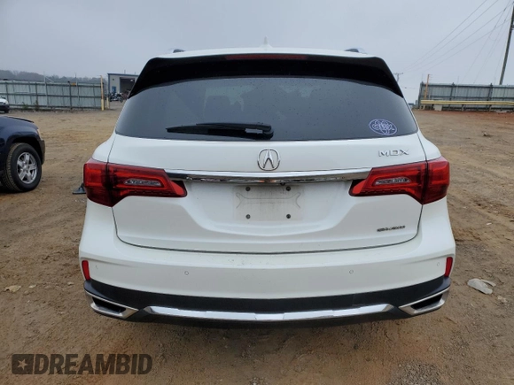 2018 Acura MDX Advance with VIN 5J8YD4H85JL023994, listed as a Copart auction lot 84027964 with 91,273 mi miles and Salvage Title. Bid and sale history available at DreamBid. Image 6.