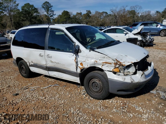 2000 Dodge Caravan SE with VIN 2B4GP45G5YR765095, listed as a Copart auction lot 89315385 with Not Provided miles and Salvage Title. Bid and sale history available at carsss.com. Image 4.