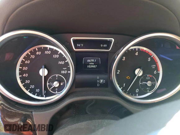 2015 Mercedes-Benz GL-Class GL 350 BlueTEC with VIN 4JGDF2EE6FA461394, listed as a Copart auction lot 67593653 with 103,987 mi miles. Bid and sale history available at carsss.com. Image 9.