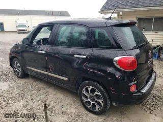 2014 FIAT 500L Lounge with VIN ZFBCFACH0EZ013324, listed as a Copart auction lot 75293764 with 73,597 mi miles and Salvage Title. Bid and sale history available at carsss.com. Image 2.
