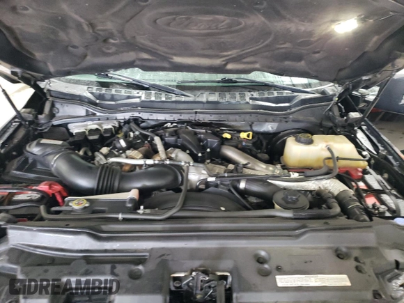 2018 Ford F-350 XL with VIN 1FT8W3BT8JEC75422, listed as a Copart auction lot 53112185 with 97,826 mi miles and Salvage Title. Bid and sale history available at DreamBid. Image 11.