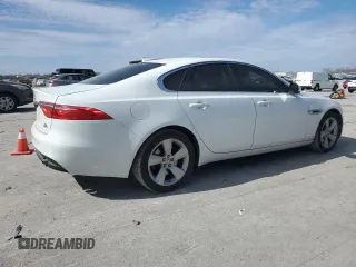 2018 Jaguar XF 25t with VIN SAJBS4FX4JCY69958, listed as a Copart auction lot 46852785 with 88,864 mi miles and Salvage Title. Bid and sale history available at carsss.com. Image 3.