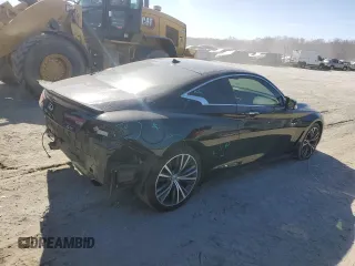 2018 Infiniti Q60 Luxe with VIN JN1EV7EL1JM393040, listed as a Copart auction lot 45486185 with 54,369 mi miles and Salvage Title. Bid and sale history available at DreamBid. Image 3.