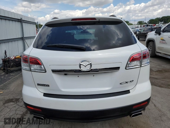 2009 Mazda CX-9 Touring with VIN JM3TB38AX90168304, listed as a Copart auction lot 56498644 with 278,458 mi miles and Salvage Title. Bid and sale history available at carsss.com. Image 6.