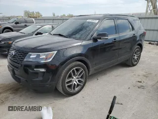 2018 Ford Explorer Sport с VIN 1FM5K8GT8JGC00028, выставлен на аукционе Copart как лот 53100925 с пробегом 65 660 миль миль и Списание • Salvage title. История ставок и продаж доступна на DreamBid. Изображение 1.