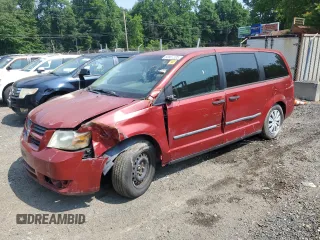 2008 Dodge Grand Caravan SE z VIN 1D8HN44H78B123999, wystawiony jako Copart lot #60807395 z przebiegiem 183 393 mil mil oraz Szkoda całkowita • Salvage title. Historia ofert i sprzedaży dostępna na DreamBid. Obrazek 1.