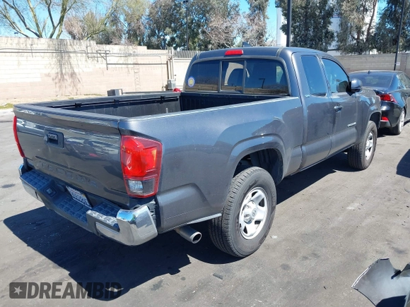 2018 Toyota Tacoma SR with VIN 5TFRX5GN1JX118441, listed as a IAAI auction lot 41870266 with 95,612 mi miles and . Bid and sale history available at DreamBid. Image 4.
