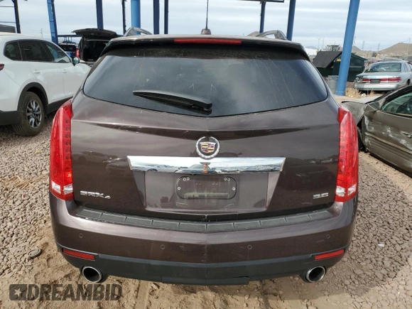 2016 Cadillac SRX Luxury Collection with VIN 3GYFNEE35GS572187, listed as a Copart auction lot 48000445 with 102,297 mi miles and Salvage Title. Bid and sale history available at carsss.com. Image 6.
