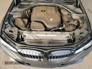 2020 BMW 3 Series 330i with VIN WBA5R1C02LFH52541, listed as a Copart auction lot 81815253 with 51,346 mi miles and Salvage Title. Bid and sale history available at carsss.com. Image 11.