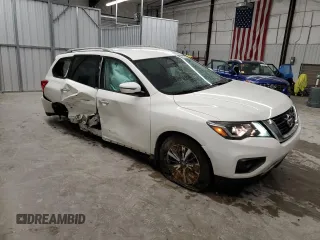 2017 Nissan Pathfinder S z VIN 5N1DR2MM0HC622863, wystawiony jako Copart lot #52114595 z przebiegiem 122 017 mil mil oraz Szkoda całkowita • Salvage title. Historia ofert i sprzedaży dostępna na DreamBid. Obrazek 4.