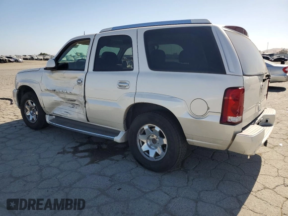 2004 Cadillac Escalade z VIN 1GYEK63N04R184233, wystawiony jako Copart lot #58171595 z przebiegiem 212 741 mil mil oraz Szkoda całkowita • Salvage title. Historia ofert i sprzedaży dostępna na DreamBid. Obrazek 2.