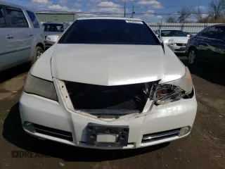 2009 Acura RL Tech Pkg with VIN JH4KB26629C000733, listed as a Copart auction lot 50509645 with 152,387 mi miles and Salvage Title. Bid and sale history available at carsss.com. Image 5.