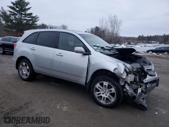 2008 Acura MDX Tech/Pwr Tail Gate with VIN 2HNYD28658H543485, listed as a Copart auction lot 45109915 with 240,750 mi miles and Clean Title. Bid and sale history available at carsss.com. Image 4.