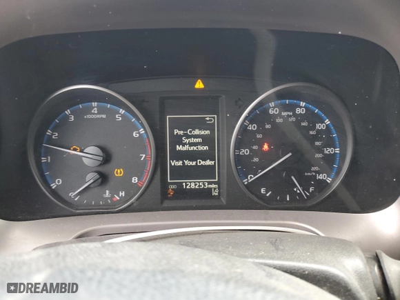 2018 Toyota RAV4 LE with VIN JTMBFREV9JD256759, listed as a Copart auction lot 51165835 with 128,253 mi miles and Salvage Title. Bid and sale history available at carsss.com. Image 9.