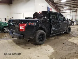 2018 Ford F-150 XL with VIN 1FTEW1E57JFB15742, listed as a Copart auction lot 52550645 with 74,743 mi miles and Clean Title. Bid and sale history available at carsss.com. Image 3.