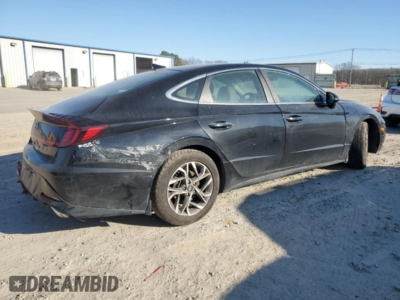 2020 Hyundai Sonata SEL z VIN 5NPEF4JA5LH053951, wystawiony jako Copart lot #45577565 z przebiegiem 117 615 mil mil oraz Szkoda całkowita • Salvage title. Historia ofert i sprzedaży dostępna na DreamBid. Obrazek 3.