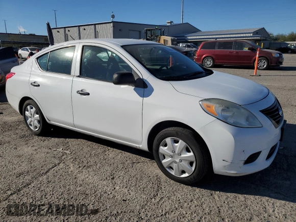 2014 Nissan Versa S with VIN 3N1CN7AP7EL859764, listed as a Copart auction lot 83094814 with 160,143 mi miles and Salvage Title. Bid and sale history available at carsss.com. Image 4.