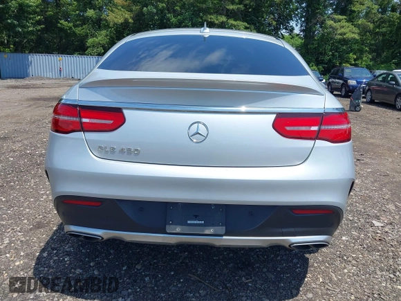 2016 Mercedes-Benz GLE 450 AMG with VIN 4JGED6EB4GA023448, listed as a IAAI auction lot 42618802 with 58,749 mi miles and . Bid and sale history available at DreamBid. Image 16.