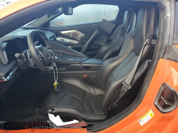 2020 Chevrolet Corvette 2LT with VIN 1G1Y72D41L5102561, listed as a Copart auction lot 74697964 with 0 mi miles and Non Repairable. Bid and sale history available at carsss.com. Image 7.
