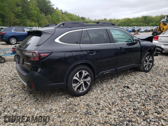 2021 Subaru Outback Limited with VIN 4S4BTANC1M3161546, listed as a Copart auction lot 57626985 with 45,521 mi miles and Salvage title. Bid and sale history available at DreamBid. Image 3.