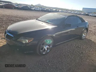 2005 BMW 6 Series 645Ci with VIN WBAEK73445B326867, listed as a Copart auction lot 80793824 with 78,988 mi miles and Clean Title. Bid and sale history available at carsss.com. Image 1.