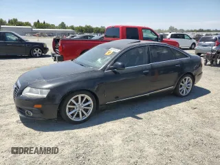 2009 Audi A6 with VIN WAUCH74F49N051558, listed as a Copart auction lot 63251125 with 153,348 mi miles and Salvage title. Bid and sale history available at DreamBid. Image 1.