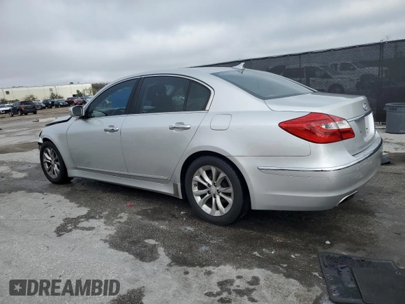 2013 Hyundai Genesis 3.8L z VIN KMHGC4DD8DU216781, wystawiony jako Copart lot #46666945 z przebiegiem Nie podano mil oraz Szkoda całkowita • Salvage title. Historia ofert i sprzedaży dostępna na DreamBid. Obrazek 2.