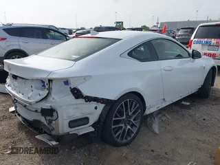 2015 Lexus RC 350 F Sport z VIN JTHHE5BC7F5007949, wystawiony jako IAAI lot #42247299 z przebiegiem 64 552 mil mil oraz . Historia ofert i sprzedaży dostępna na DreamBid. Obrazek 4.