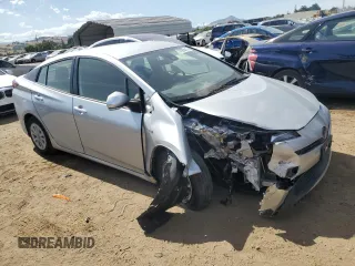 2022 Toyota Prius L Eco z VIN JTDKAMFU3N3186453, wystawiony jako Copart lot #57085015 z przebiegiem 29 944 mil mil oraz Szkoda całkowita • Salvage title. Historia ofert i sprzedaży dostępna na DreamBid. Obrazek 4.