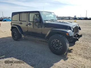 2016 Jeep Wrangler Unlimited Rubicon Hard Rock with VIN 1C4BJWFG3GL144941, listed as a Copart auction lot 45716865 with 91,532 mi miles and Salvage Title. Bid and sale history available at carsss.com. Image 4.
