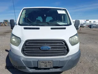 2015 Ford Transit Cargo with VIN 1FTNE1ZM6FKA87497, listed as a IAAI auction lot 41715523 with 180,079 mi miles. Bid and sale history available at carsss.com. Image 12.